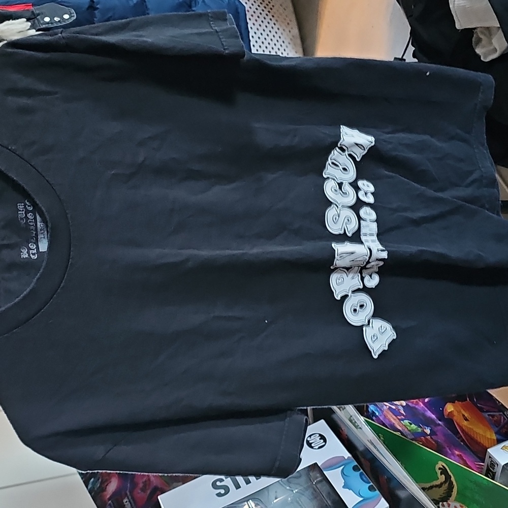 Born Scum F You Shirt! Mens Sz Lg!
